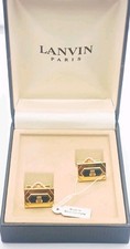 Lanvin Cufflinks Gold Plted