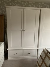 Elegant Large White Wardrobe