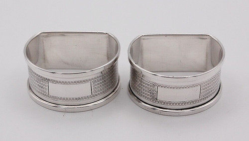 Sterling silver shaped - d,