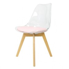 Clear Plastic Dining Chair