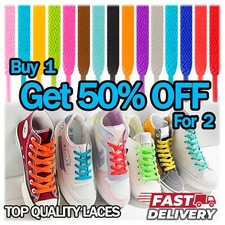 Flat Trainers Boot Shoe Laces