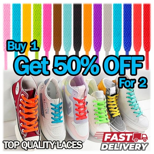 Flat trainers boot shoe - shoe, laces