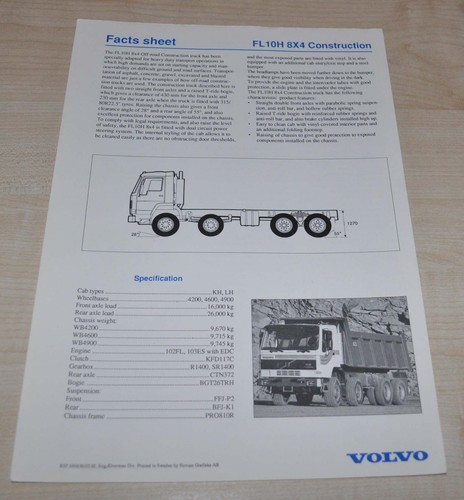 Volvo fl10h 8x4 - fl10h,