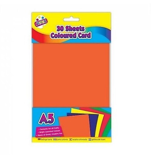 Artbox brightly coloured - a5,