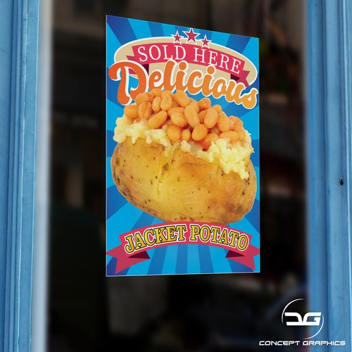 Jacket potato sold - potato,