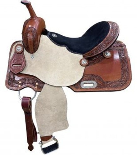Barrel style saddle rough out - style,