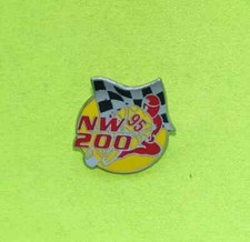 1995 NW200 North West 200 Supporters Club Motorcycle bike badge pin lapel