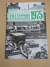 Grand Transport Extravaganza 1975 Programme Crich Derbyshire