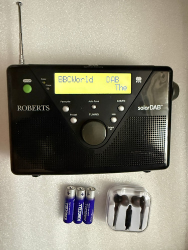 Roberts solardab2 dab - roberts, /fm/rds