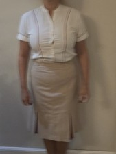 Emirates Airline Cabin Crew Uniform Blouse Size 10 USED Good Condition