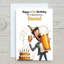 Personalised Birthday Card