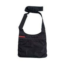 PRADA Black Nylon Crossbody
