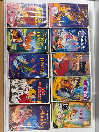 Disney vhs the classics - disney,