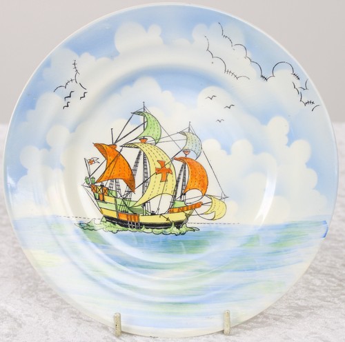 1930s art deco - art, ship