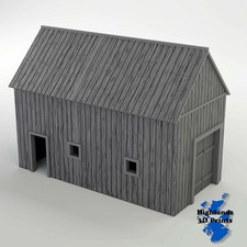 Quatre bras wooden barn - bras,