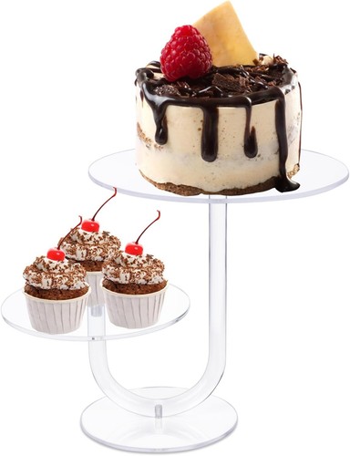 Bargain tier clear cake - clear,