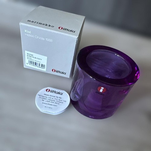 Iittala kivi marimekko candle - iittala,