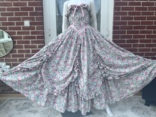 Vintage Laura Ashley Strapless