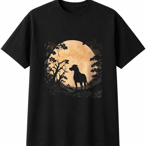 Botanical patterdale terrier - botanical,