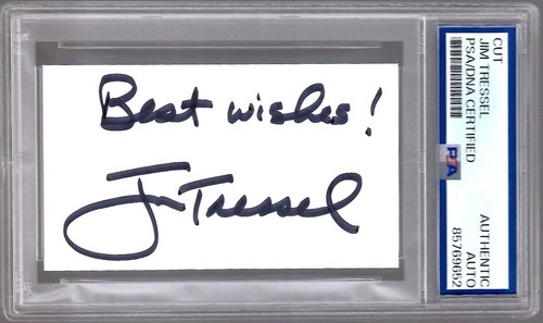 Jim tressel authentic hand - jim,