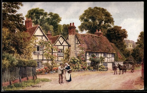 Artist postcard quinton - a.,