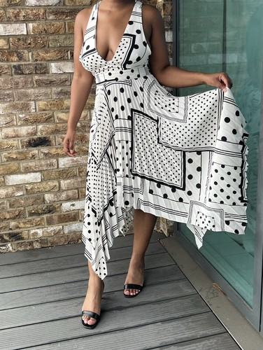 Topshop polka dot handkerchief - topshop,