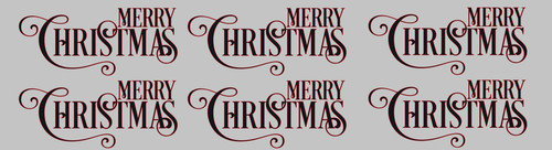 Merry christmas decals - x,
