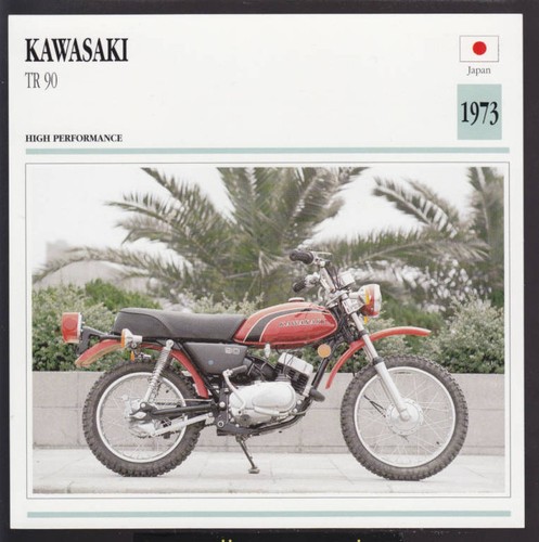 1973 kawasaki 90cc - kawasaki,
