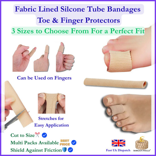 Gel toe protectors tube finger - gel,