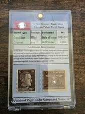 Nazi Germany WWII Occupation