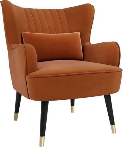 Luxury velvet accent chair - luxury,