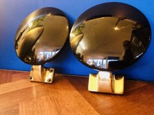 Antique Brass Art Deco Black
