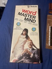 Vintage Word Master Mind Invicta  Board Game Mastermind 1975 COMPLETE 