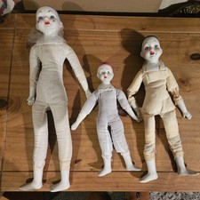 Porcelain Pierrot Clown Dolls