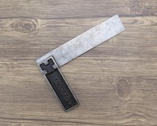 Vintage Stanley 6” No.12 ‘Sweetheart’ Steel Try Square. Made in USA