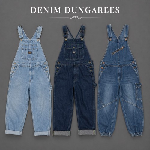 Denim dungarees vintage - x,