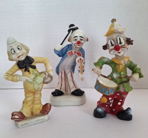 Vtg 1980s clown collectible - 1980s,