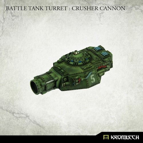Kromlech battle tank turret - battle,