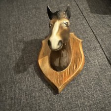 Marley Studio Pottery Horse Head Plaque