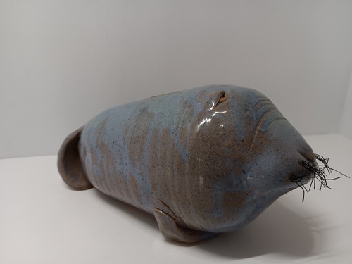 Studio art pottery walrus - studio,