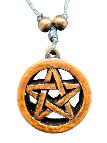 Pentacle necklace pendant - necklace,