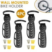Bike Wall Mounted Hanger Hanging Stand Bicycle Rack Hook Storage Holder 4pcs 