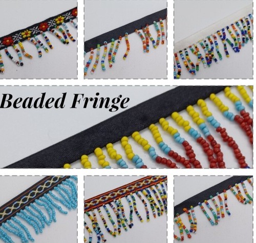 Beaded fringe - beaded,