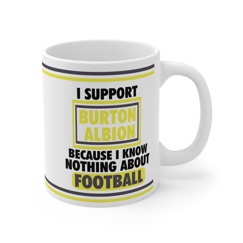 Burton albion mug cup tea - albion,