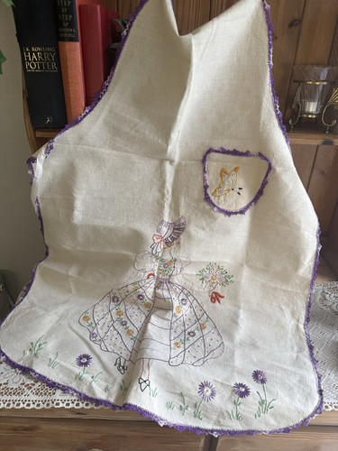 Vintage linen cotton hand - linen,