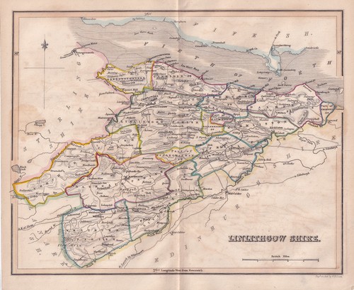 1845 linlithgow shire - linlithgow, shire.