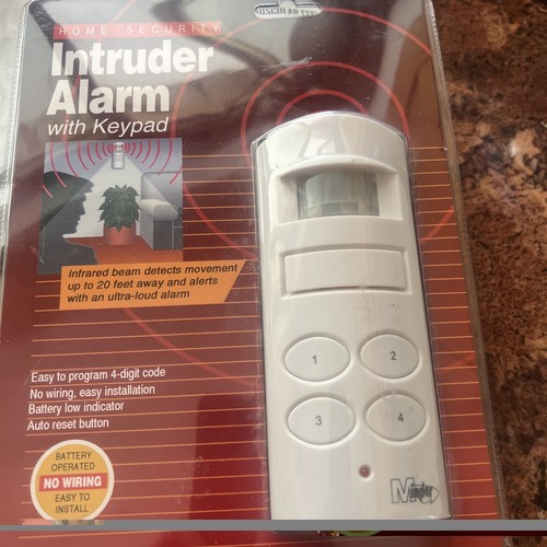 Home security intruder - -, alarm