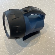 Genuine DRAPER 6V ABS TORCH/LANTERN  - UNSURE IF WORKING (BATTERY NOT SUPPLIED) 