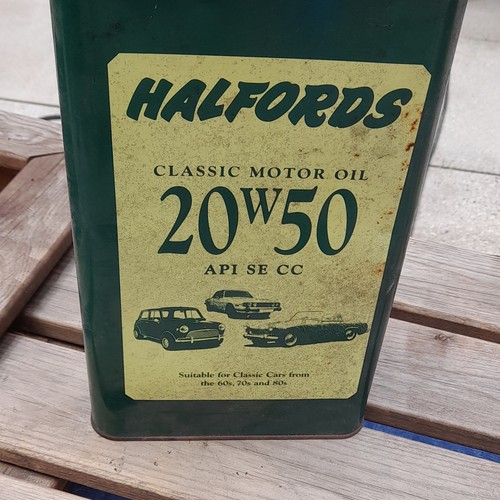 Halfords classic car oil can - classic,