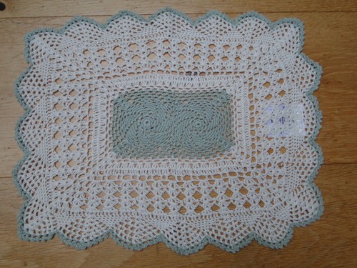 Laura ashley hand - ashley, hand-crocheted